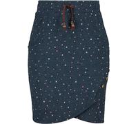 ALIFE and Kickin LucyAK B Short Skirt Damen Sommerrock, Rock Marine Melange XS