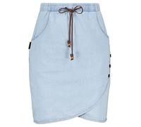 Sommerrock ALIFE & KICKIN "ALIFE AND LucyAK DNM A Skirt Damen" Gr. S, blau (light denim) Damen Röcke (31038045-S)