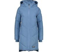 ALIFE and Kickin LunaAK A Coat - Damen Wintermantel - Lange Winterjacke für Kalte Tage - Mantel für Herbst & Winter - Perfekt für Freizeit & Alltag Elemental Blue L