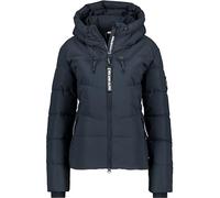 ALIFE AND KICKIN MicaelaAK A Puffer Jacket - Winterjacke Damen mit kapuze, warme Steppjacke, gefüttert in Daunenoptik, kurze vegane Damen Winterjacke Damen Steppjacke, Winterjacke marine S