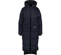 ALIFE and Kickin RihannaAK A Puffer Coat - Damen Wintermantel Steppmantel - Lange Winterjacke für Kalte Tage - Mantel für Herbst & Winter - Perfekt für Freizeit & Alltag Marine XL