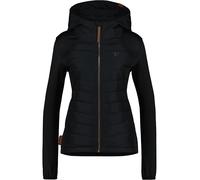 ALIFE and Kickin SoleneAK A Hybrid - Damen Übergangsjacke - Leichte & Atmungsaktive Hybridjacke - Kurze Jacke für Outdoor & Freizeit Moonless XXL