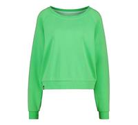 ALIFE and Kickin TeonaAK A Oversize Sweatshirt - Damen Pullover - Langarmshirt für Frühling & Sommer - Sweatshirt ohne Kapuze - Ideal für Frühling & Sommer Green Apple XXL
