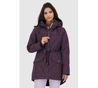 Winterjacke ALIFE & KICKIN "Damen CharlotteAK B Winterjacke, gefütterte Jacke", Damen, Gr. XS, lila (aubergine), 100% Polyester, Jacken Winterjacke (46749932-XS) aubergine