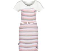 Blusenkleid ALIFE & KICKIN "Damen ClariceAK", Damen, Gr. XS, Normalgrößen, weiß, 65% Baumwolle, 35% Polyester, Kleider Blusenkleid (28909102-XS) weiß