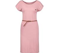 Sommerkleid ALIFE & KICKIN "Damen ElliAK A", Damen, Gr. L, Normalgrößen, lila (mauve melange), 65% Baumwolle, 35% Polyester, Kleider Sommerkleid (24100335-L) mauve melange