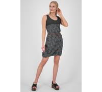 ALIFE and Kickin DojaAK DNM B Top Dress - Damen Sommerkleid Ärmellos, Kleid Damen Sommer Kurz, Leicht und Luftig, Kombifähiges Freizeitkleid Damen Black Denim XS