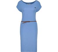 Sommerkleid ALIFE & KICKIN "Damen ElliAK A", Damen, Gr. M, Normalgrößen, grün (fjord melange), 65% Baumwolle, 35% Polyester, Kleider Sommerkleid (75636324-M) fjord melange