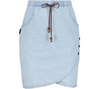 Sommerrock ALIFE & KICKIN "ALIFE AND LucyAK DNM A Skirt Damen" Gr. S, blau (light denim) Damen Röcke (31038045-S)