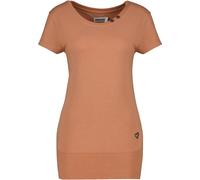 Alife & Kickin Damen Shirt kurzarm Bund CocoAK A 62006-2401 Italian Clay Melange-XS