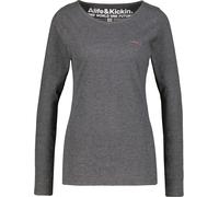 Alife & Kickin Damen SinaAK A Longsleeve Moonless Melange-XS