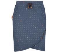 Alife & Kickin Damen Sommerrock LucyAK B Short Skirt Marine Melange-XS