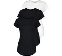 T-Shirt ALIFE & KICKIN "Damen AriAK", Damen, Gr. XXL, schwarz, 95% Viskose 5% Elastan, Kurzarm, Shirts (61562801-XXL) schwarz