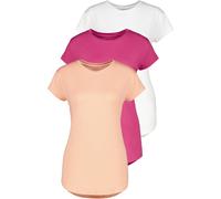 T-Shirt ALIFE & KICKIN "Damen AriAK", Damen, Gr. 3XL, mellow peach, 95% Viskose, 5% Elasthan, Shirts T-Shirt (85519325-XXXL) mellow peach