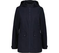 Parka ALIFE & KICKIN "LeiaAKA", Damen, Gr. XXL, marine, Web, Obermaterial: 100% Polyester, unifarben, gerade Po-bedeckend, ohne Ausschnitt, Jacken Parka, mit Kapuze, aufgesetzten Taschen und Band zum