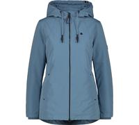 Winterjacke ALIFE & KICKIN "Damen LilouAK A", Damen, Gr. M, blau (elemental blau), 100% Polyester, Jacken Winterjacke, Warm gefütterte Jacke mit flauschigen Teddyfell Innenfutter (43348024-M) elementa