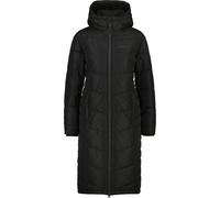 Winterjacke ALIFE & KICKIN "Damen VedaAK A Parka Winterjacke, gefütterte Jacke", Damen, Gr. L, schwarz (moonless), 100% Polyester, Jacken Winterjacke, Leichter gefütterter Mantel mit weichem Teddyfell