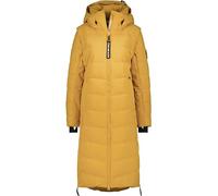ALIFE AND KICKIN NellyAK A Puffer Coat - Winterjacke Damen mit Kapuze, langer Wintermantel in Daunenoptik, warme Steppjacke mit abnehmbarer Ärmel Damen Steppjacke, Winterjacke camel XS