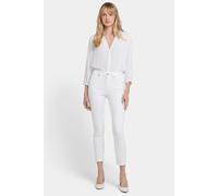 NYDJ 7/8 Skinny-Jeans Alina Ankle Optic White (Größe: 44) US 14 weiß