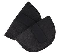 Alipis 1 Paar Selbstklebende Schulterpolster aus Schwamm 1cm Dünn Waschbar für Damen und Herrenanzüge Geeignet für Niedrige und Schmale Schultern