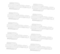 Alipis 10 Stück Garnspannungsgabeln Ersatz Spannstangen aus Kunststoff Kompatibel mit Addi Express King Size Strickmaschine für Präzise Fadenspannung und Einfache Wartung