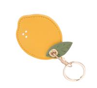 Alipis 1stück Leder Schlüsselanhänger Cartoon Design Lemon Anhänger Robust und Vielseitig Stilvolle Schlüssel Taschen Dekoration für Damen und Langlebig und Modisch