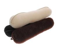 Alipis 3 Stück Teiliges Haardutt Elastischem Donut haarformer Haarschmuck für Teenager Mädchen Vielseitige Hochsteckfrisurenhilfe in Schwarz Beige und Kaffee für Mittellanges Haar