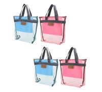 Alipis 4 Teilige Duschtasche Für Studentenwohnheime Reise Duschtasche Organizer Netztasche Für Fitnessstudio Strand Dusch Organizer Tasche Netztaschen Für