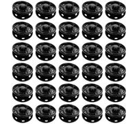 Alipis 50 Stück Legierungs Druckknöpfe 15mm für Kleidung Nähen Runde Metall Snap Buttons Selbstgemacht Bastelknöpfe für Mäntel Pullover Hüte und Kinderkleidung