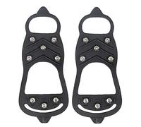 Alipis Antirutsch Steigeisen Überschuhe aus TPE und Metall 1 Paar Schneespikes für Sportschuhe und Stiefel Einfacher Sitz Winter Outdoor Rutschschutz für EIS und Schnee