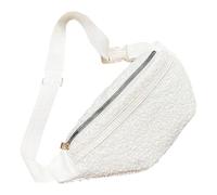 Alipis Bauchtasche Kompakte Weiße Gürteltasche Modische Damen aus Polyester mit Weichem Touch Eleganter und Lässiger Stil für Workout und Running für Alltag und Sport