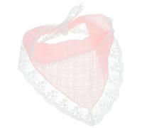 Alipis Dreieckstuch Damen aus Stoff mit Zartem Spitzen Design und Blumenmuster Vielseitiges Haartuch für Frauen und Mädchen Elegantes Kopftuch für Alltag und Freizeit