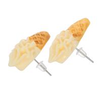 Alipis Eiscreme Ohrstecker Damen Leichtgewichtiger Schmuck Süßer Resin Ohrschmuck für Teenager Mädchen Party Hochzeit Alltag