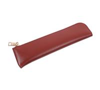 Alipis Federmäppchen aus Pu-Leder mit Reißverschluss Stifteaufbewahrungstasche Tragbares Etui für Schreibwaren Geräumig und Praktisch für Erwachsene