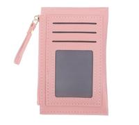 Alipis Kleine Damen Geldbörse mit Katzenmotiv, Pu, Kartenetui Rosa | Mehrere Fächer für Karten, Münzen und Bargeld, Leicht und Praktisch, für Mütter und Töchter