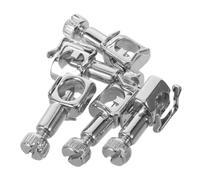 Alipis Replacement Sewing Clip, Sewing Machine Clamp, 5pcs Metal Silver Needle Holder for Household Precise Stitching and Sewing Machine Repairs