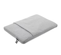 Alipis Schlanke 14 Zoll Laptoptasche Stoßfest Verschleißfestpc Organizer Hülle für Laptop und Tablet Reise Tasche Grau