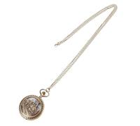 Alipis Taschenuhr mit Zug-Design Quarz-uhrwerk Hohl für Herren und Damen Kette Inklusive Geschenk für Lässige Anlässe