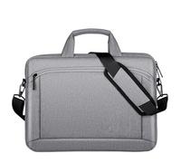 Aliuciku 13 14 15 Zoll Laptop Tasche Umhängetasche Aktentasche Schultertasche Notebooktasche Business Büro Reisen (Color : Gray, Size : 14-inch)