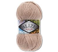 Alize 100 g Burcum Klasik Wolle (Beige (256))