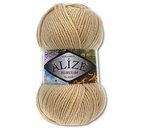 Alize 100 g Burcum Klasik Wolle (Camel (368))