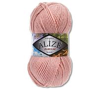 Alize 100 g Burcum Klasik Wolle (Puderrosa (161))
