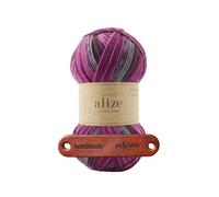 ALIZE 100g WOOLTIME 11018 Premium Wolle weiches Wollmischgarn für Socken Pullover und Winteraccessoires mit mySearose Label