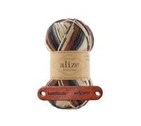 ALIZE 100g WOOLTIME 11024 Premium Wolle weiches Wollmischgarn für Socken Pullover und Winteraccessoires mit mySearose Label