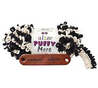 ALIZE 150g Puffy More 6270 Premium Wolle kuscheliges Schlaufengarn für Wendemotive ohne Nadeln schnell gestrickt für Kissen und Decken mit mySearose Label