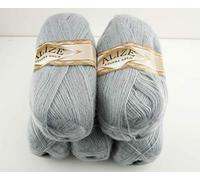Alize 5 x 100 g Angora Gold Einfarbig 500 Gramm Wolle mit 20% Woll-Anteil Türkische Wolle Mohair (21)