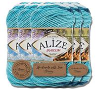 Alize 5x 100g Burcum Batik Türkische Premium Wolle 100% Acryl Handstrickgarne | Strickgarn | Yarn | Garn Babywolle mit Farbverlauf Baby zum Häkeln Stricken Kleidung (1892)
