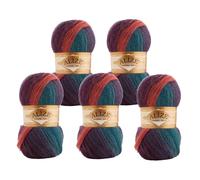 Alize Angora Gold Batik 5 x 100g Farbverlaufsgarn 20% Wolle Winterwolle Häkelgarn mehrfarbig Farbwahl