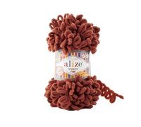 Alize Puffy Fine Baby-Deckengarn, 100 % Mikropolyester, weiche Wolle, je Knäuel 100 g, 14,5 m, 3 Knäuel