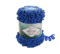 Alize Puffy Fine Ombre Batik Baby Decke Garn Lot von 1skn 500gr 80 100% Micropolyester weiches Garn Schlaufengarn für Finger Stricken ohne Haken keine Nadel (7280)